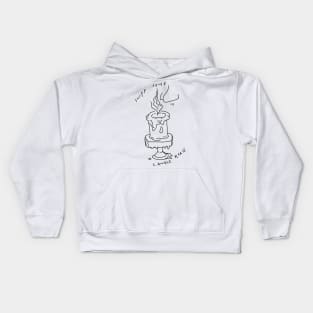 Sniff Some Candle Please Kids Hoodie